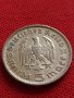 СРЕБЪРНА МОНЕТА 5 райхсмарки 1935г. Германия Трети Райх PAUL von HINDENBURG 29687, снимка 1