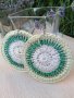 Ръчно изработени обеци плетиво, снимка 3