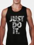 Мъжки потници JUST DO IT - 5 цвята! Бъди различен, поръчай с твоя идея!, снимка 3