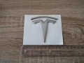 сребрист гланц лого Tesla, снимка 5