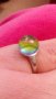 Дамски пръстен с цветен камък, снимка 6