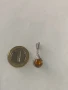 Сребърна висулка с кехлибар, снимка 3