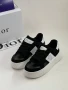 Christian Dior Дамски Черни Маратонки С Бяла Подметка 👟Дамски Спортни Обувки Кристиан Диор Код E643, снимка 3