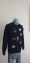 Hackett Badge Crew Merino Sweater Mens Size S НОВО! ОРИГИНАЛ! Мъжки Вълнен пуловер!, снимка 6