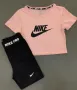 Nike Дамски Спортен Комплект Тениска И Клин🔝Дамски Спортен Екип Найк - Различни Цветове Код LFS335, снимка 7