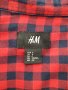 Мъжка карирана риза H&M размер S , снимка 2