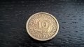 Райх монета - 10 пфенига | 1925г.; серия G, снимка 1