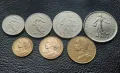 Лот монети 5 , 10  и 20 сантима, 1/2 , 1 , 2 и 5 франка - Франция /1/- чудесни- топ цена !, снимка 1