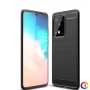 Samsung Galaxy S20 Ultra Удароустойчив Carbon Fiber Калъф и Протектор, снимка 1