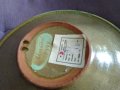 Чиния за стена от соца на задруга МНХЗ София ръчна изработка-подписана-стара цена тогава-10лв-фи 217, снимка 5