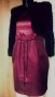 Нова рокля, цвят бордо, с блестяща пола 👗🍀 M(38р-р)👗🍀 арт. 356, снимка 4