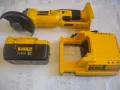 DeWALT 36V Li-ion Made in MEXICO Оригинален АКУМУЛАТОРЕН ЪГЛОШЛАЙФ 36 ВОЛТА ДЕВАЛТ с батерия зарядно, снимка 1