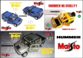 Метални Колички HUMMER Maisto 1:24 - 1:27, снимка 1