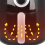 Еър фрайър Emerio AF-125770 SmartFryer AirFryer, снимка 3