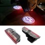 LED Плафони лампа за врати с проектор лого за VW Volkswagen Passat B6 B7 B8 CC Tiguan Touareg Golf , снимка 2