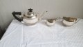 Английски сребърен сервиз за чай от 3 части -Бирмингам 1840г