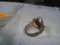 ВЪЗРОЖДЕНСКИ СРЕБЪРЕН СКЪПОЦЕНЕН ОСМАНСКИ ПРЪСТЕН - САЧАН РЪЧНА СТАРИННА МАЙСТОРСКА ИЗРАБОТКА 61021, снимка 7