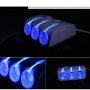1506 Разклонител за запалка с 3 куплунга и 2 бр. USB, снимка 3