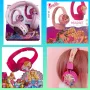 Безжични слушалки с вграден микрофон Barbie, сгъваеми и регулируеми, снимка 1