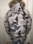 Canada Goose мъжко яке парка/ шуба 3XL, сив камуфлаж, пух, снимка 8