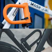 Катинар скоба за велосипед Ulac brooklyn оранжев, снимка 2 - Аксесоари за велосипеди - 36538098