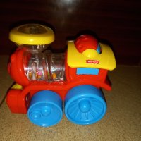 Качествена играчка-влакче на  FisherPrice, снимка 2 - Влакчета, самолети, хеликоптери - 43255335