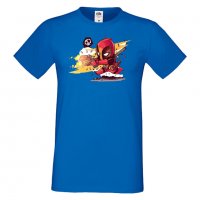 Мъжка тениска Marvel Deadpool 2  Игра,Изненада,Подарък,Геймър, , снимка 9 - Тениски - 36790532