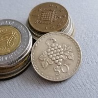 Монета - Кипър - 50 цента | 1980г., снимка 1 - Нумизматика и бонистика - 36613753