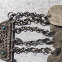 Стара трепка накит забодка носия етнография, снимка 4 - Антикварни и старинни предмети - 44864182