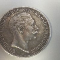 Монета Dret Mark 1911, Wilhelm II Deutscher Kaiser, снимка 3 - Нумизматика и бонистика - 38877387