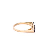 Златен дамски пръстен 1,66гр. размер:51 14кр. проба:585 модел:21894-6, снимка 2 - Пръстени - 44002247