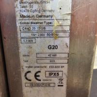 Конвектомат Convotherm C4ED 20.10GB - 20 тави - на газ, снимка 2 - Други машини и части - 44872593