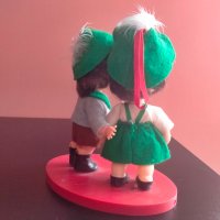 Колекционерска кукла народна носия ретро Италия Italy 13 см, снимка 5 - Колекции - 44121039