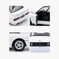 Метални колички: BMW M3 1987 (БМВ), снимка 8 - Колекции - 43745380