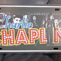 Charlie Chaplin-табела тип регистрационен номер, снимка 3 - Комедии - 43938051