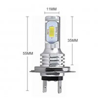ЛЕД/LED диодни крушки за фарове БЕЗ вентилатор, снимка 7 - Аксесоари и консумативи - 29487080