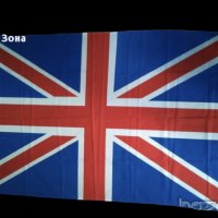 Знаме Великобритания 90/150см, снимка 1 - Фен артикули - 11923104