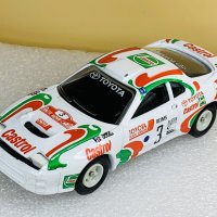 Метална количка Toyota Celica Turbo 4WD на Corgi 1:43, снимка 9 - Колекции - 40593160