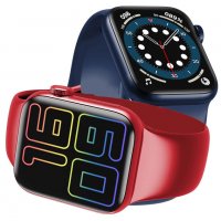 Смарт часовник HW12, Спортна фитнес гривна, Apple 6 Smart iWatch, снимка 4 - Смарт часовници - 33686699