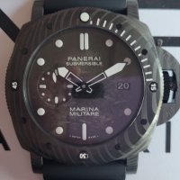 Panerai SUBMERSIBLE Marina Militare CARBOTECH™ 47MM клас 5A+, снимка 1 - Мъжки - 34886606