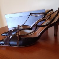 Дамски обувки ток нови Естествена кожа марка NERA Collezione с 50% отстъпка, снимка 9 - Дамски елегантни обувки - 31959244