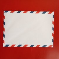 Пощенски пликове за въздушна поща, снимка 2 - Ученически пособия, канцеларски материали - 38931050