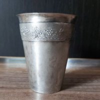 Руска сребърна чаша, снимка 5 - Антикварни и старинни предмети - 37778998