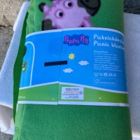 Детско одеяло за пикник Peppa Pig - 125x160 см, снимка 4 - Други - 43567582