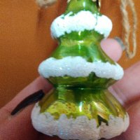 Нова стъклена играчка "елхичка", снимка 4 - Коледни подаръци - 34825264