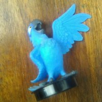 Пластмасова фигурка на папагал, снимка 3 - Колекции - 38898496
