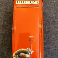 Тенекиена касичка, английска телефонна кабина. , снимка 3 - Колекции - 34769069