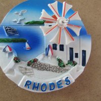 3D магнит от остров Родос, Гърция, снимка 1 - Колекции - 43612813