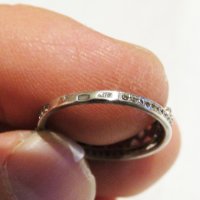 старинен красив сребърен пръстен с корона и камъни - Бъдете красива и величествена като кралица, снимка 4 - Пръстени - 33098856