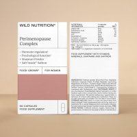 WILD NUTRITION Перименопаузен комплекс | 60 капсули, снимка 3 - Хранителни добавки - 43031768